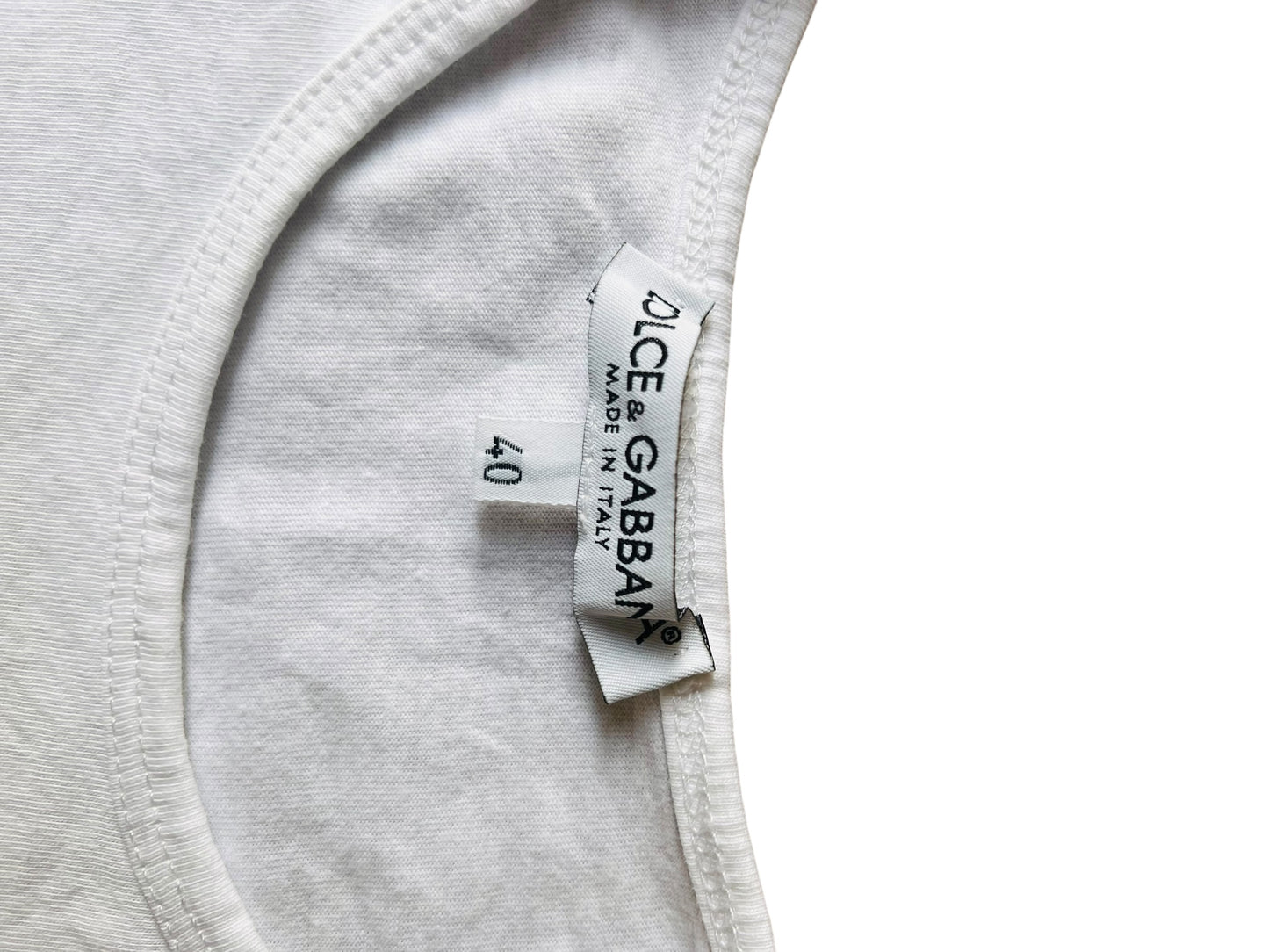 Dolce and Gabbana White Baby T-shirt