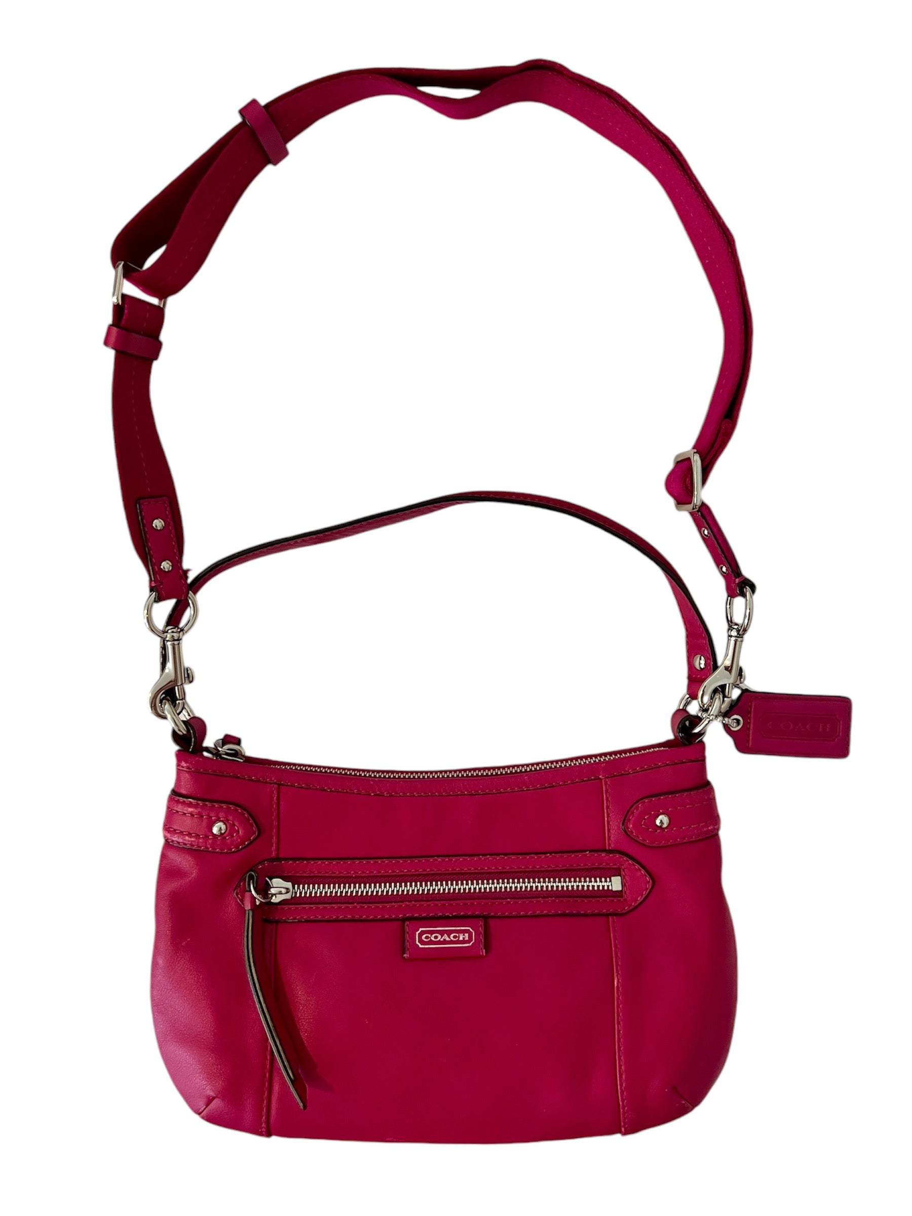 Coach Pink Leather Daisy Shoulder Bag – COLLECTOR'S CLOSET
