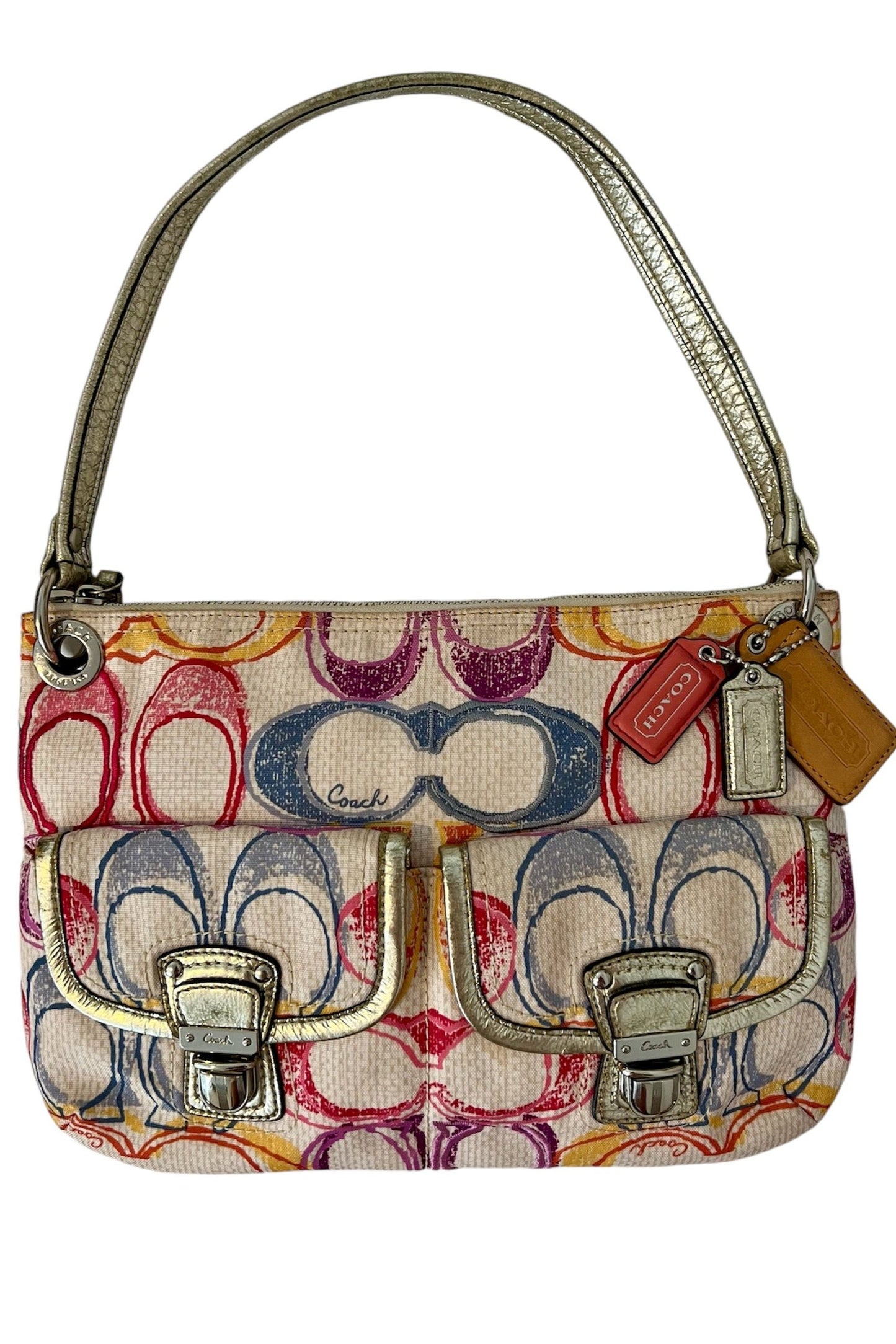Coach Poppy Scribble Bag