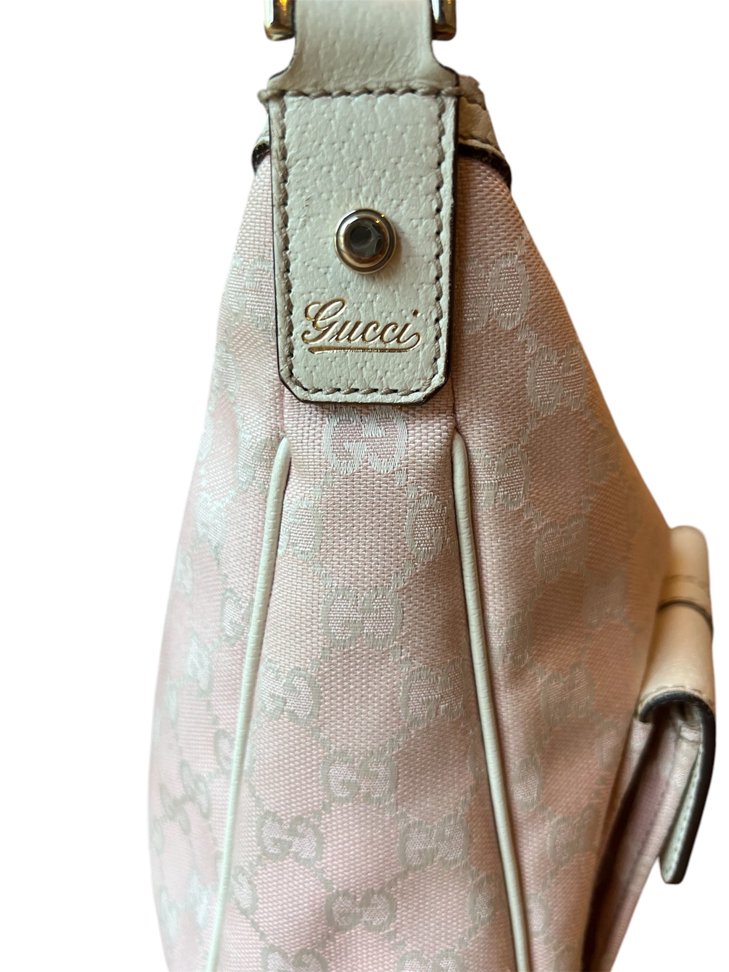 Gucci GG Monogram Abbey Cloth Bag