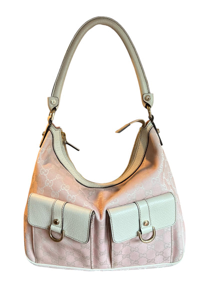 Gucci GG Monogram Abbey Cloth Bag